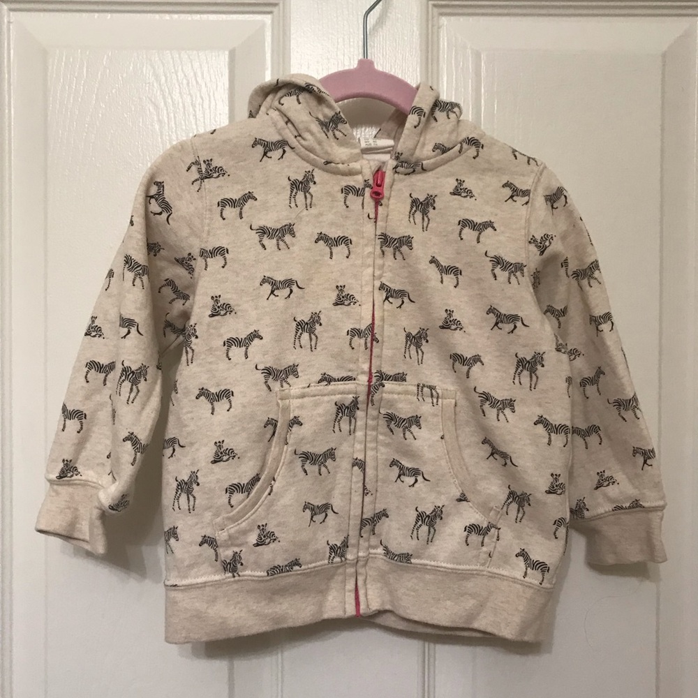 H&M zip up hooded sweatshirt